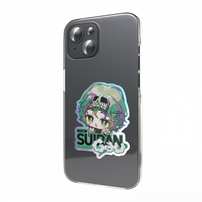 オーロラスマホステッカー - W55 × H91mm 以内