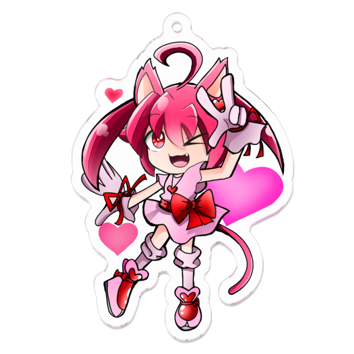 アクリルキーホルダー - 70 x 70 (mm)