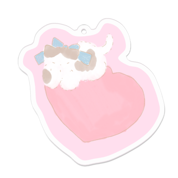 アクリルキーホルダー - 70 x 70 (mm)