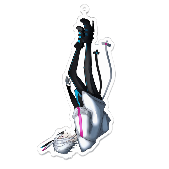 アクリルキーホルダー - 100 x 100 (mm)