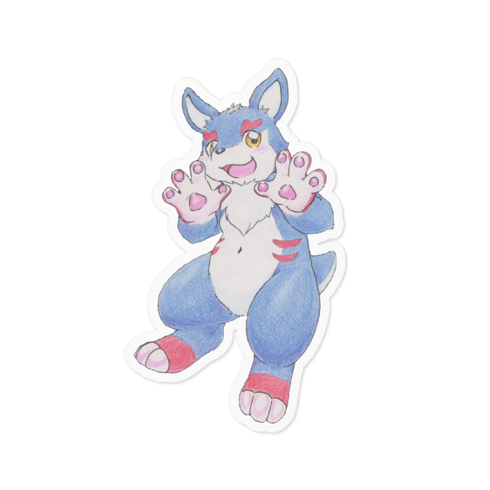 ステッカー - 100 x 100 (mm)