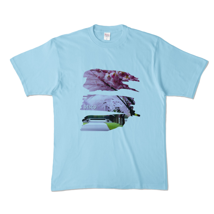 カラーTシャツ - XL - ライトブルー (淡色)
