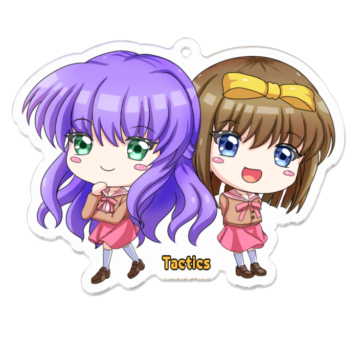 アクリルキーホルダー - 70 x 70 (mm)