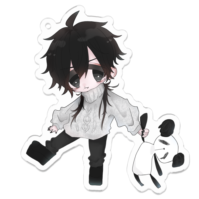 アクリルキーホルダー - 70 x 70 (mm)