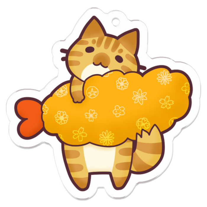 アクリルキーホルダー（コーティング） - 50 x 50 (mm)