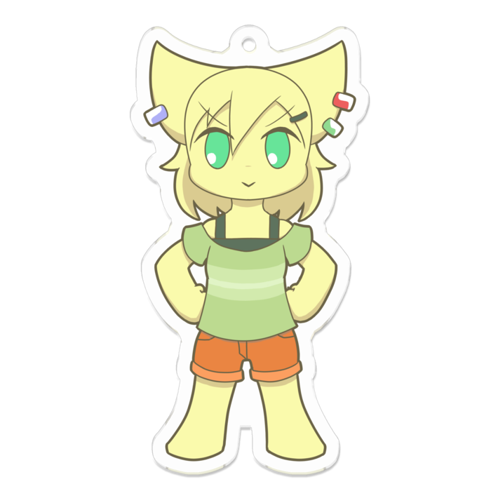 アクリルキーホルダー - 70 x 70 (mm)