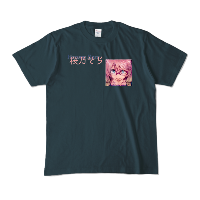 カラーTシャツ - M - デニム (濃色)