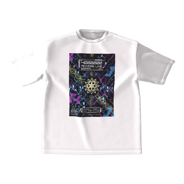 【ホワイト・Mサイズ】ビッグシルエットTシャツ
