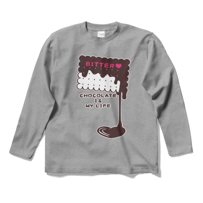 ロングスリーブTシャツ - S - 杢グレー