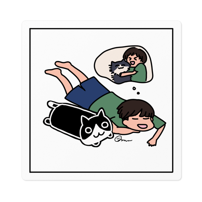 ステッカー - 100 x 100 (mm)