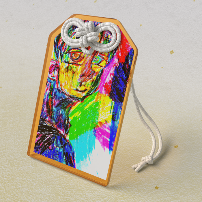 アクリルお守り - 50 × 80mm(3)