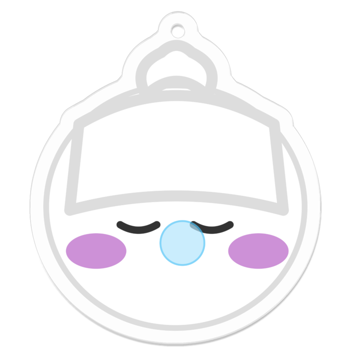 アクリルキーホルダー - W50 × 50mm 以内