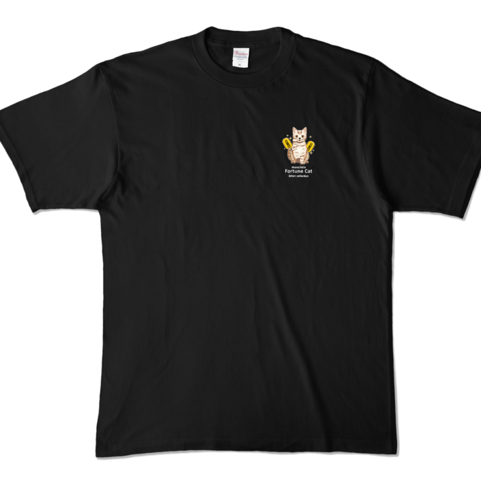 カラーTシャツ - XL - ブラック (濃色)