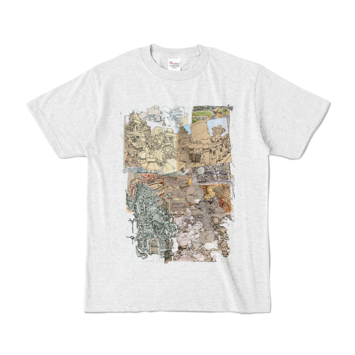 カラーTシャツ - S - アッシュ (淡色)