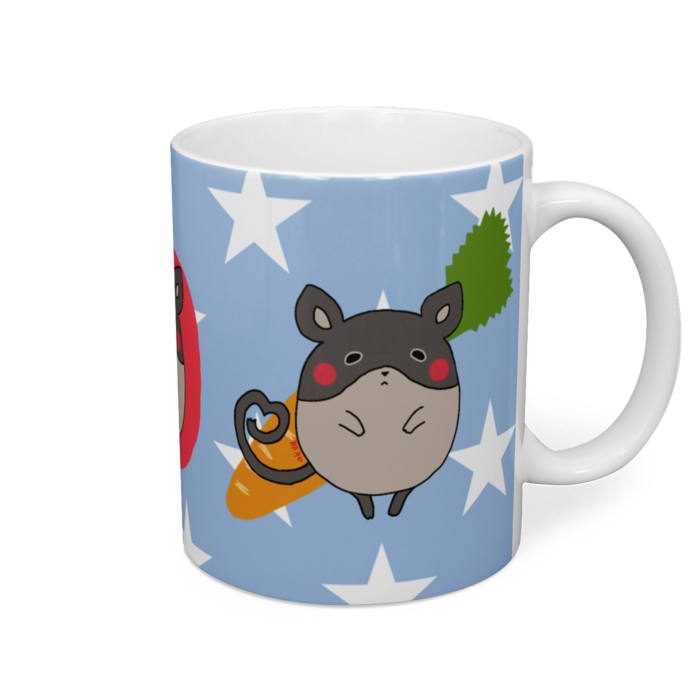 マグカップ - 直径 8 cm / 高さ 9.5 cm