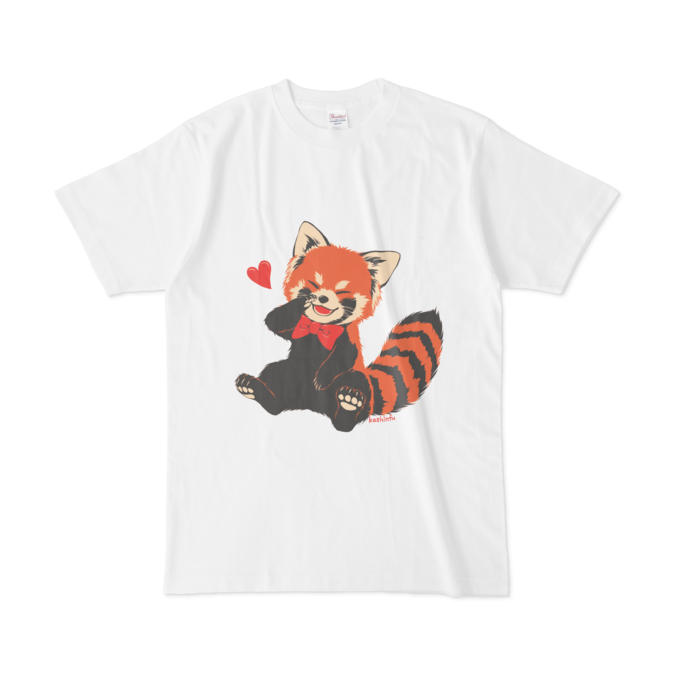 レッサーパンダのtシャツ Kashinfu Booth