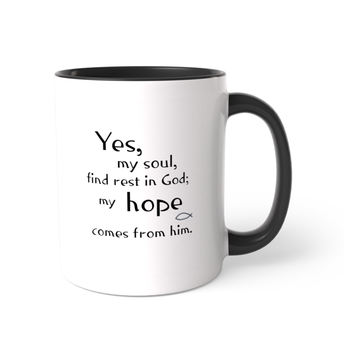 ツートンカラーマグカップ - 直径 8.2cm / 高さ 9.5cm