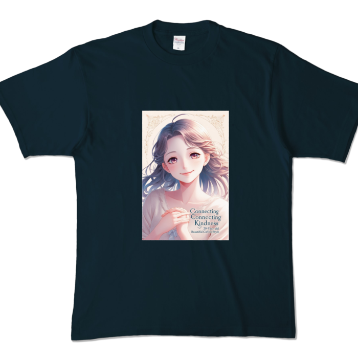 カラーTシャツ - XL - ネイビー (濃色)