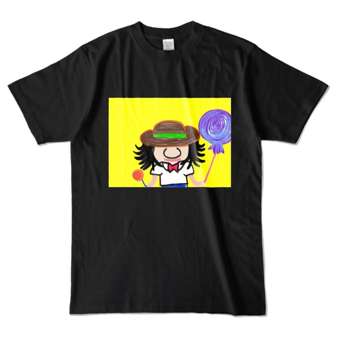 カラーTシャツ - L - ブラック (濃色)