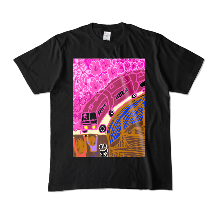 カラーTシャツ - M - ブラック (濃色)