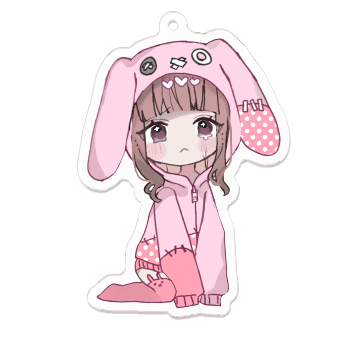 アクリルキーホルダー - 70 x 70 (mm)