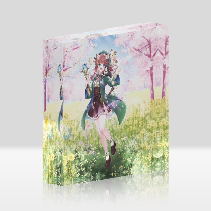 アクリルブロック - 100x100mm