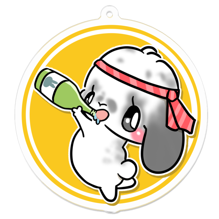 アクリルキーホルダー - 70 x 70 (mm)