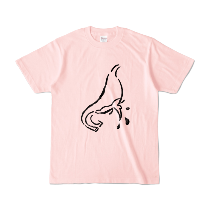カラーTシャツ - S - ライトピンク (淡色)