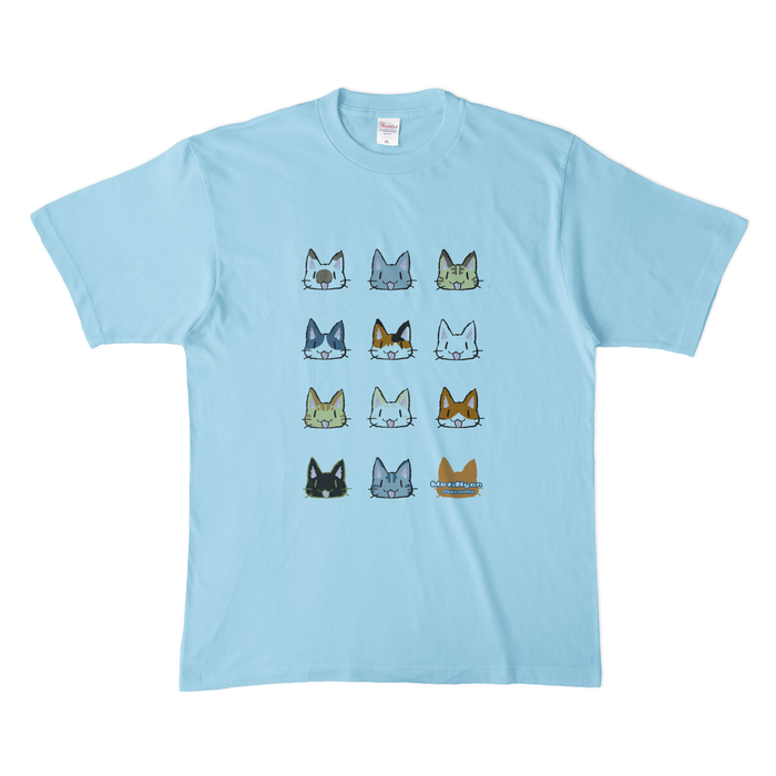 カラーTシャツ(淡色) - XL - ライトブルー