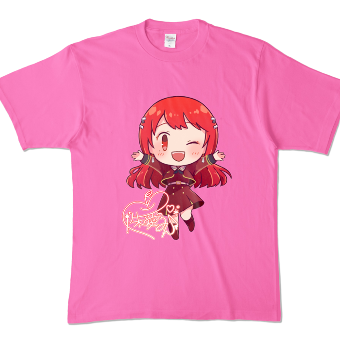 カラーTシャツ - XL - ピンク (濃色)