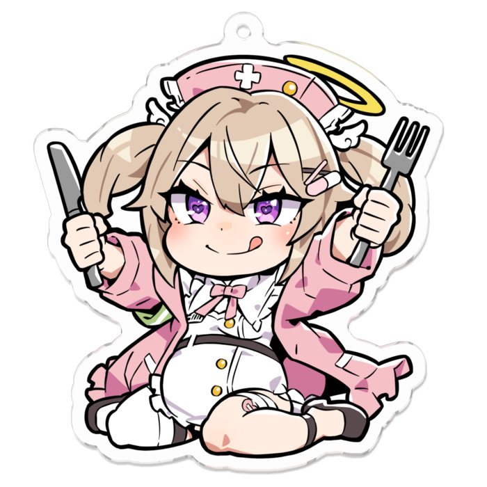 アクリルキーホルダー - 70 x 70 (mm)