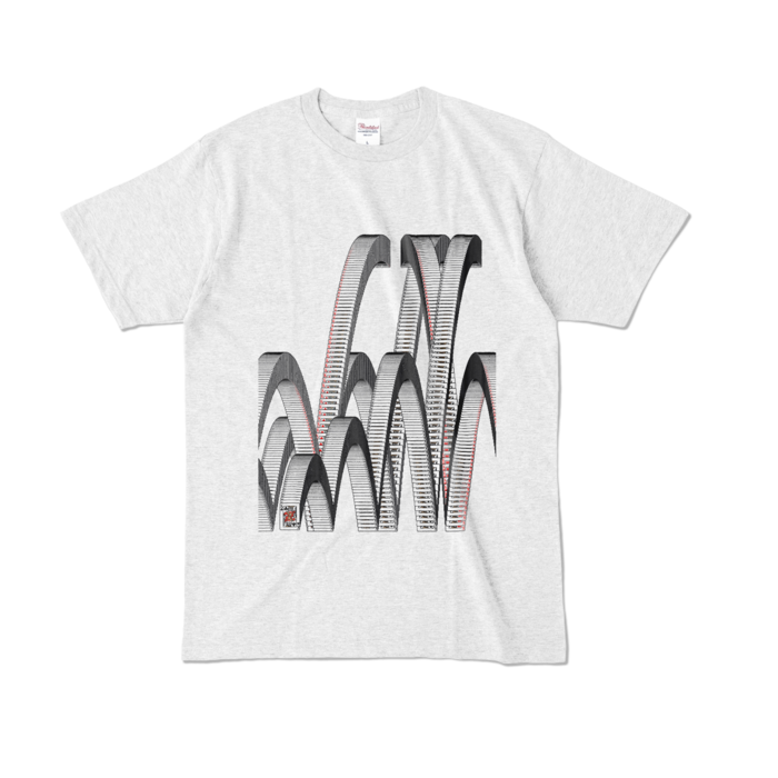 カラーTシャツ - L - アッシュ (淡色)