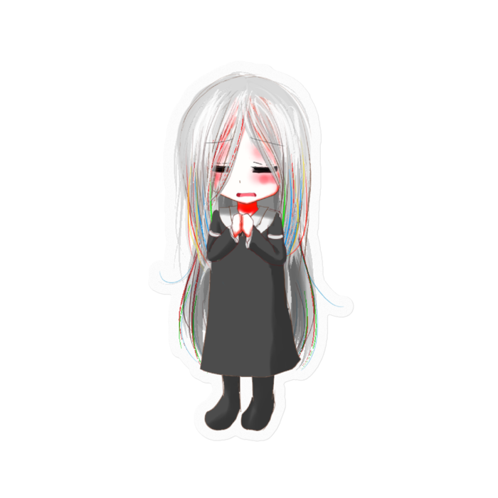 ステッカー - 100 x 100 (mm)