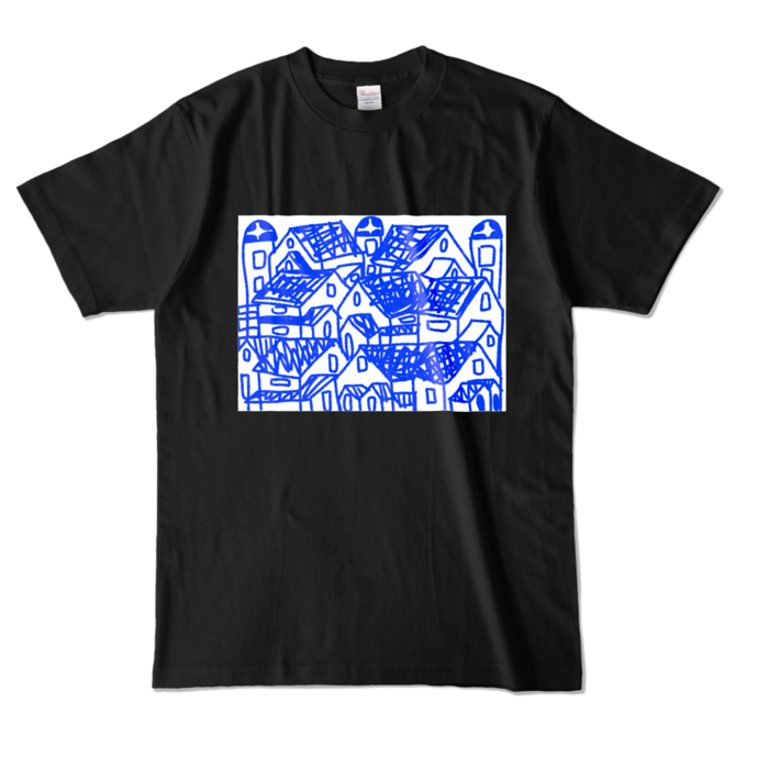 カラーTシャツ - L - ブラック (濃色)