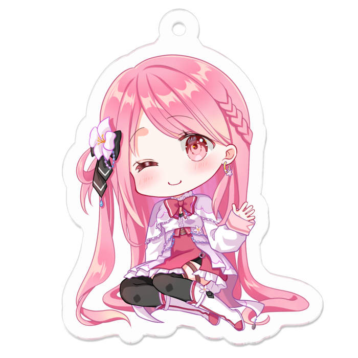 アクリルキーホルダー - 50 x 50 (mm)