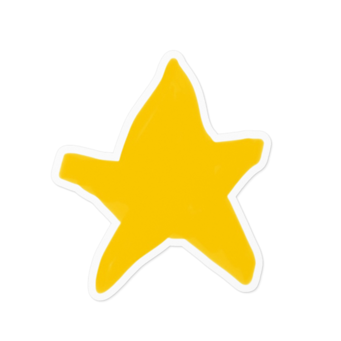 ステッカー - 100 x 100 (mm)