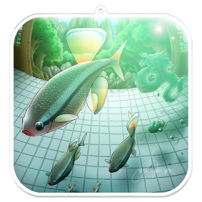 翡翠　ー　100 x 100 ㍉ ／コーティングあり