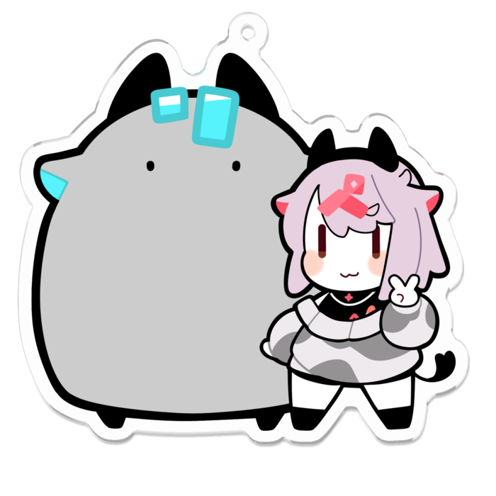 アクリルキーホルダー - 70 x 70 (mm)
