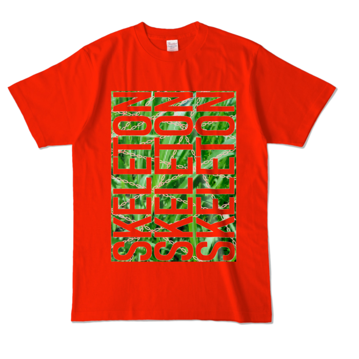 カラーTシャツ - L - レッド (濃色)