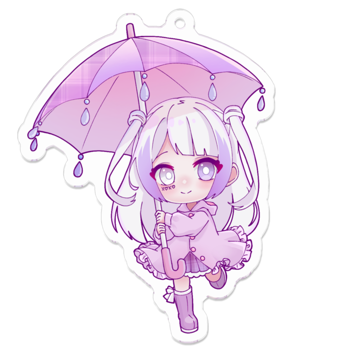 アクリルキーホルダー - 70 x 70 (mm)