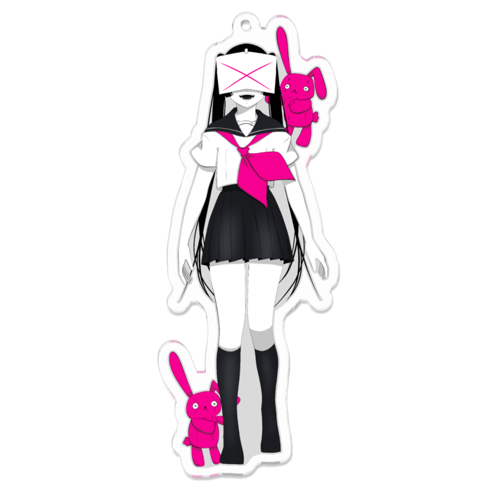 アクリルキーホルダー - 100 x 100 (mm)