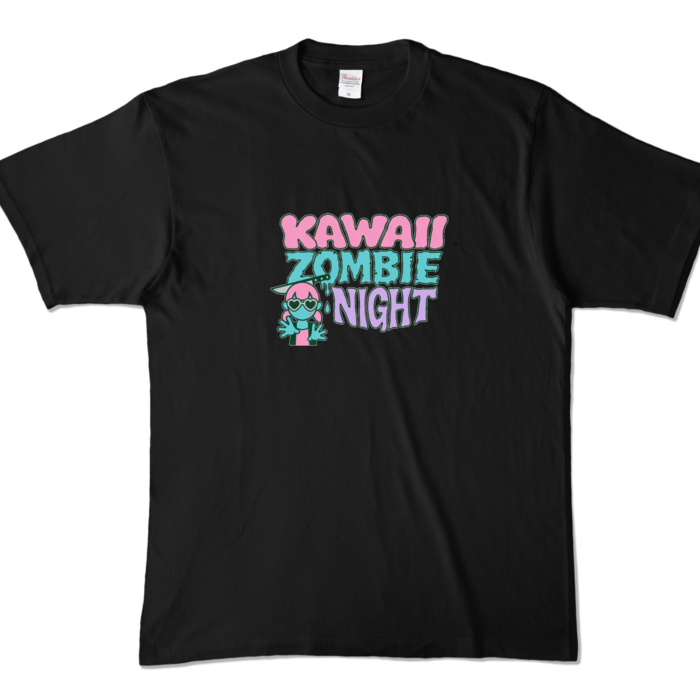 カラーTシャツ - XL - ブラック (濃色)