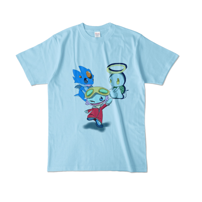 カラーTシャツ - L - ライトブルー (淡色)