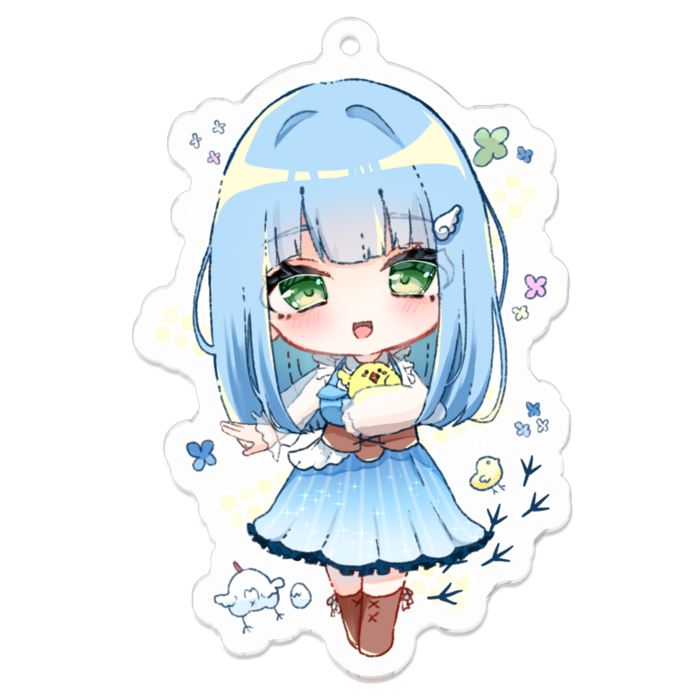 アクリルキーホルダー - 70 x 70 (mm)