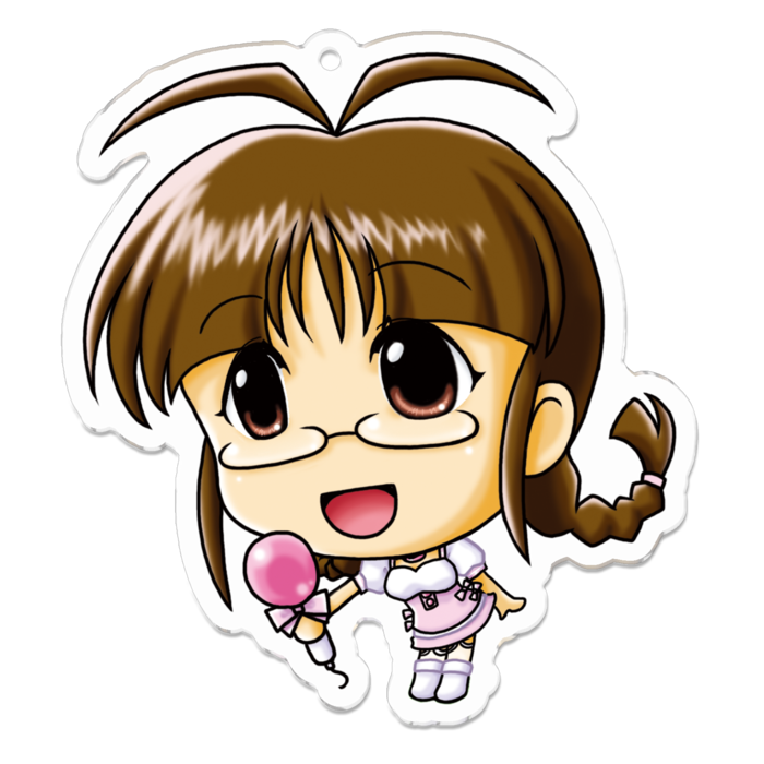 アクリルキーホルダー - 70 x 70 (mm)