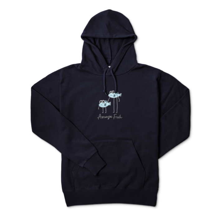 パーカー - L - ネイビー