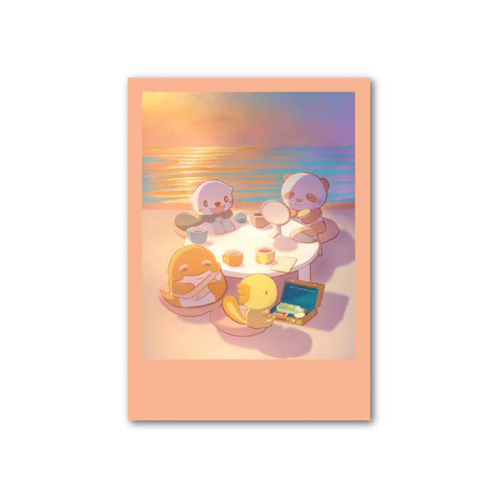 フォト風カード - 縦 - 両面