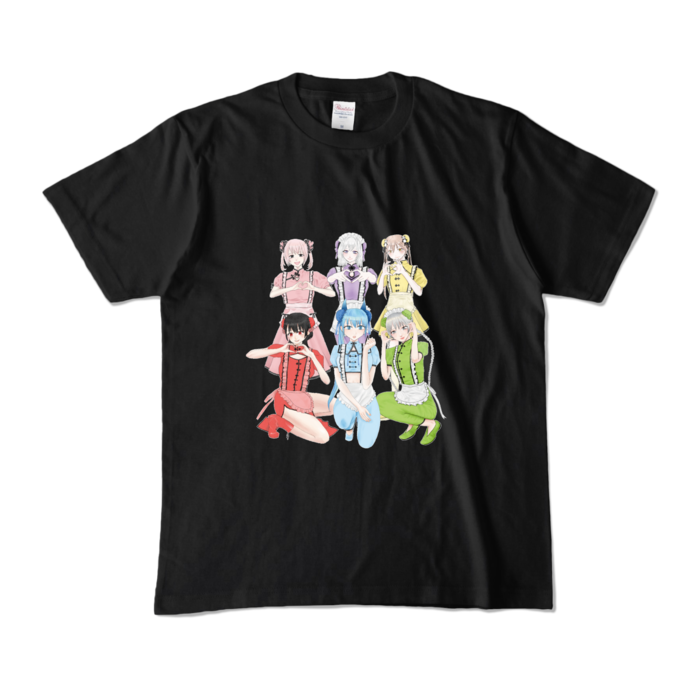 カラーTシャツ - M - ブラック (濃色)