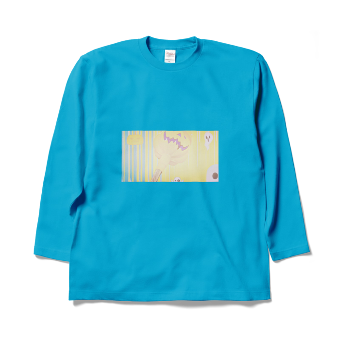 ロングスリーブTシャツ - XL - ターコイズ