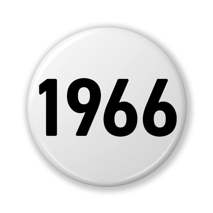 【1966】缶バッジ- 32mm